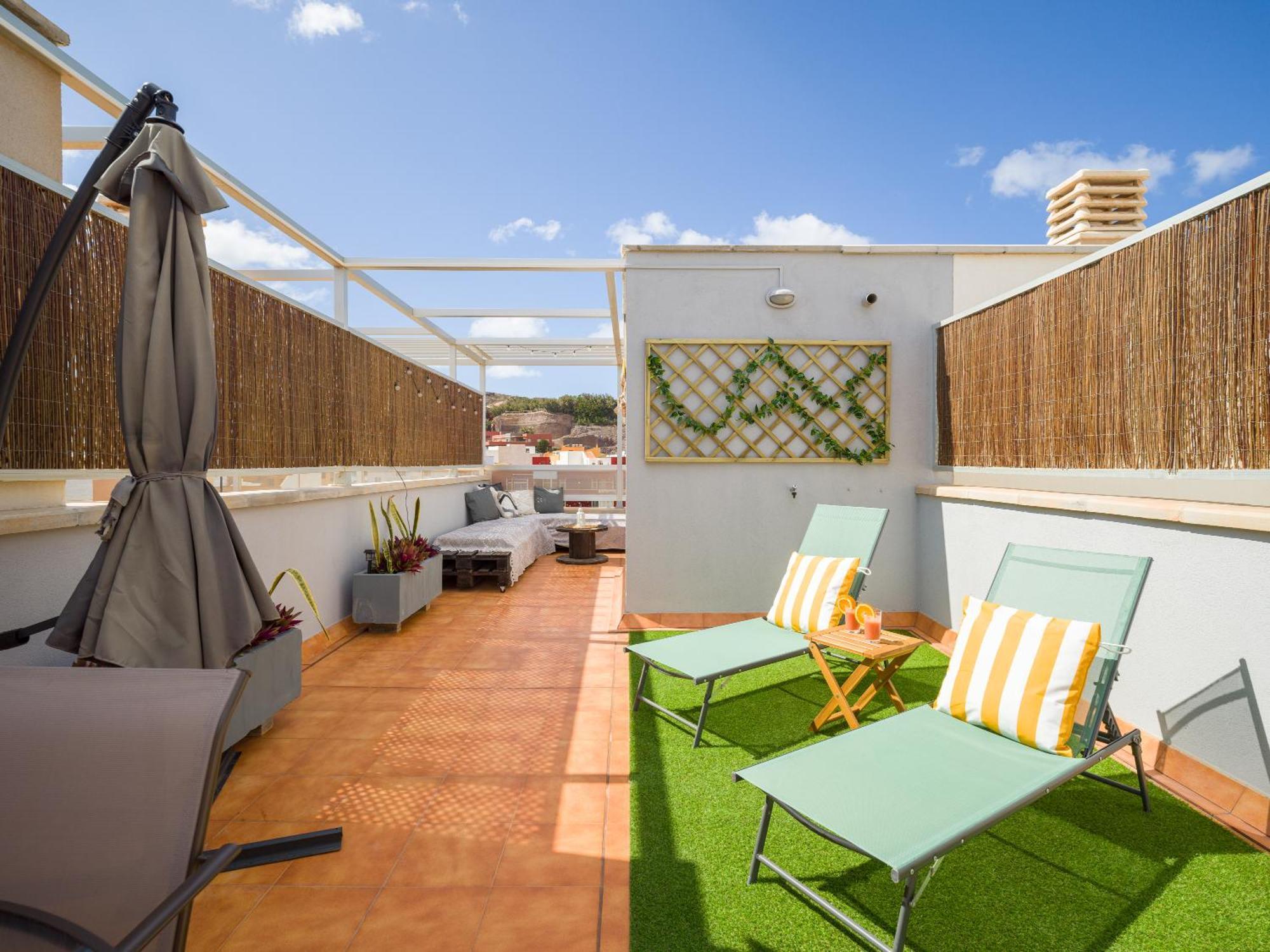 Casa Maresia Penthouse - Pool & Beach Sardina Eksteriør bilde